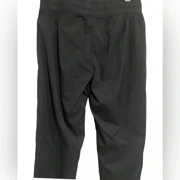 Zyia Striped Black Activewear Windbreaker Joggers - Picture 2 of 10